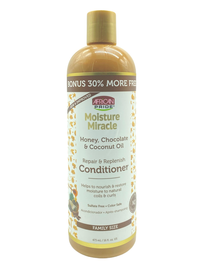 African Pride Moisture Miracle Honey & Coconut Oil Conditioner BONUS 473ml African Pride