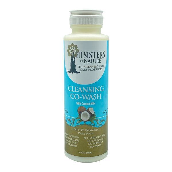 III Sisters Of Nature Cleansing Co Wash With Coconut Milk 295ml III Sisters Of Nature