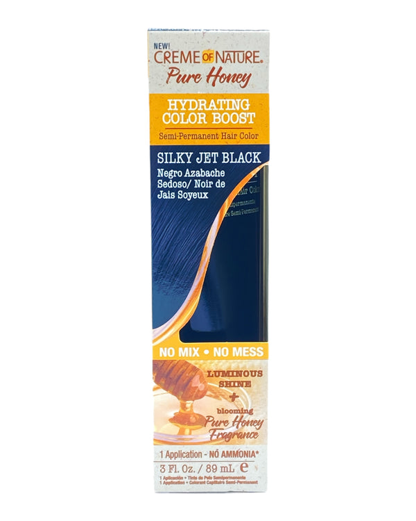 Creme of Nature Pure Honey Hydrating Color Silky Jet Black 89ml Creme of Nature Pure Honey