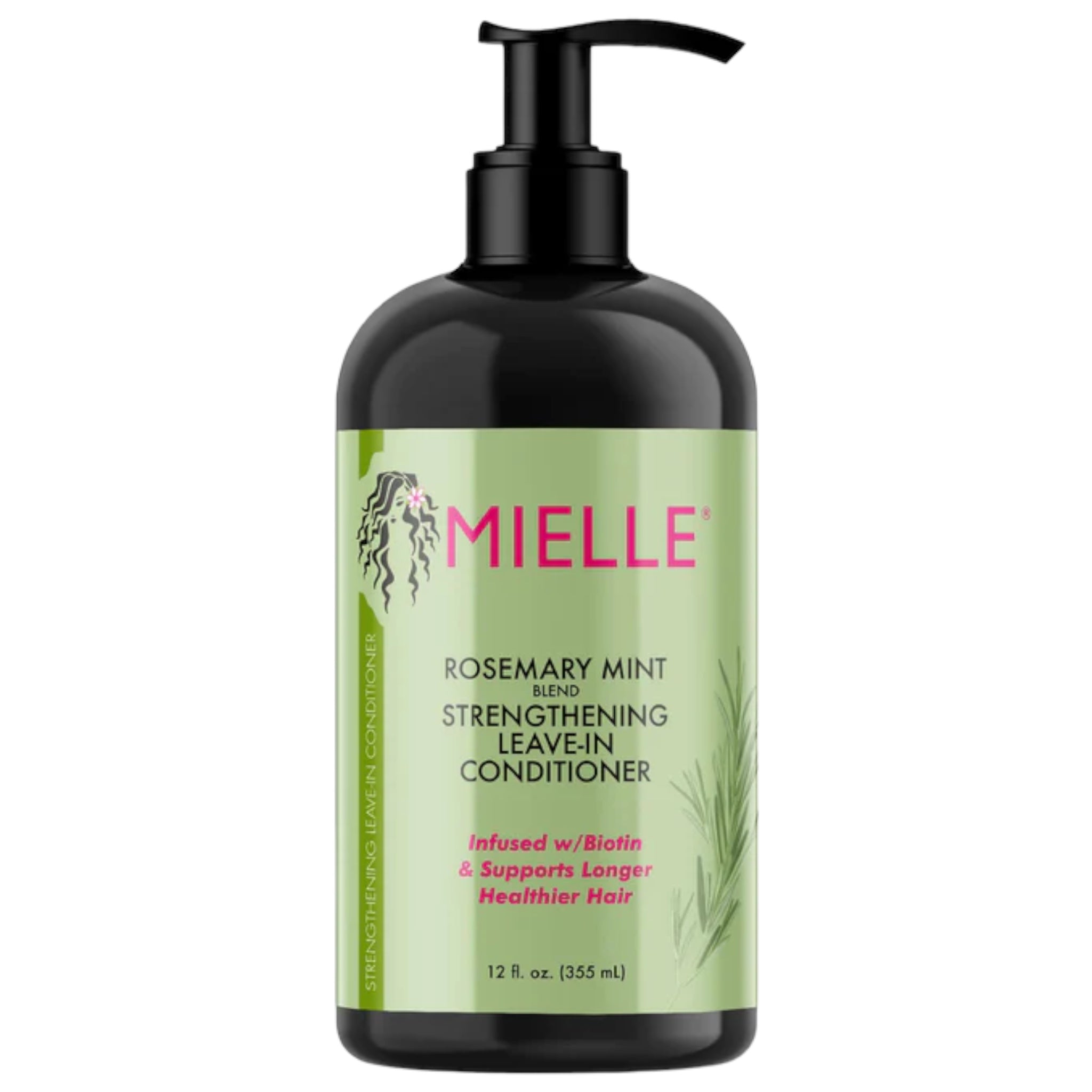 Rosemary Mint Strengthening Leave-In Conditioner von Mielle Organics – Leave-In Pflege für gesundes Haar und Kopfhaut