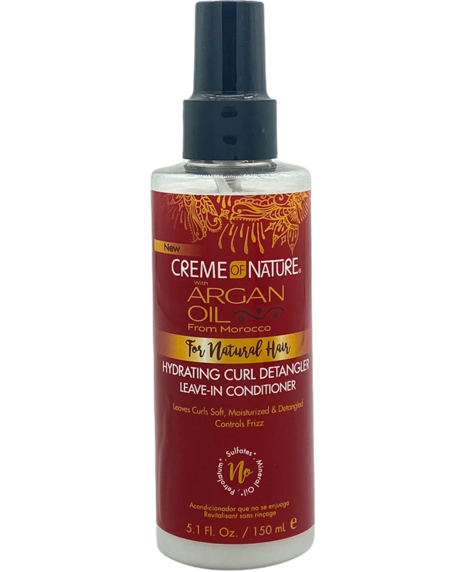 Creme of Nature Argan Oil Hydrating Curl Detangler Leave In Conditioner 150ml Creme of Nature Argan Oil