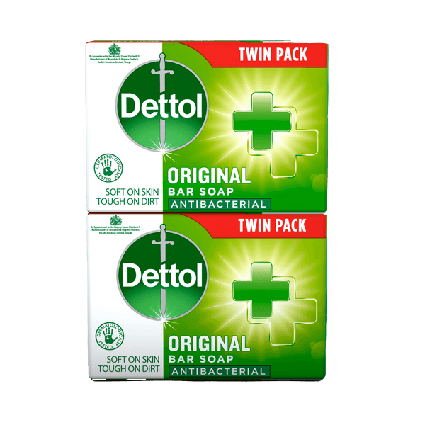 Dettol Original Bar Soap Twin Pack 2x100g Dettol