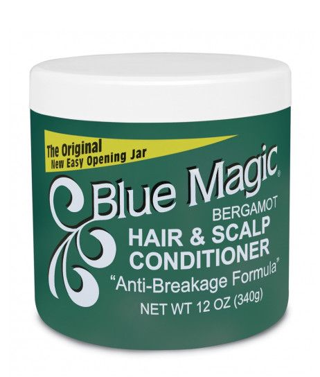 Blue Magic Bergamot Anti Breakage Hair & Scalp Conditioner 390g Blue Magic