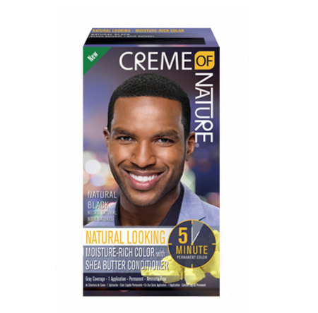 Creme of Nature Men's Liquid Hair Color Jet Black Creme of Nature