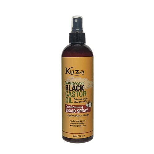 Kuza® Jamaican Black Castor Oil Conditioning Braid Spray 354ml Kuza