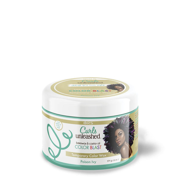 ORS Curls Unleashed Color Blast Temporary Hair Makeup Wax Poison Ivy 171g ORS