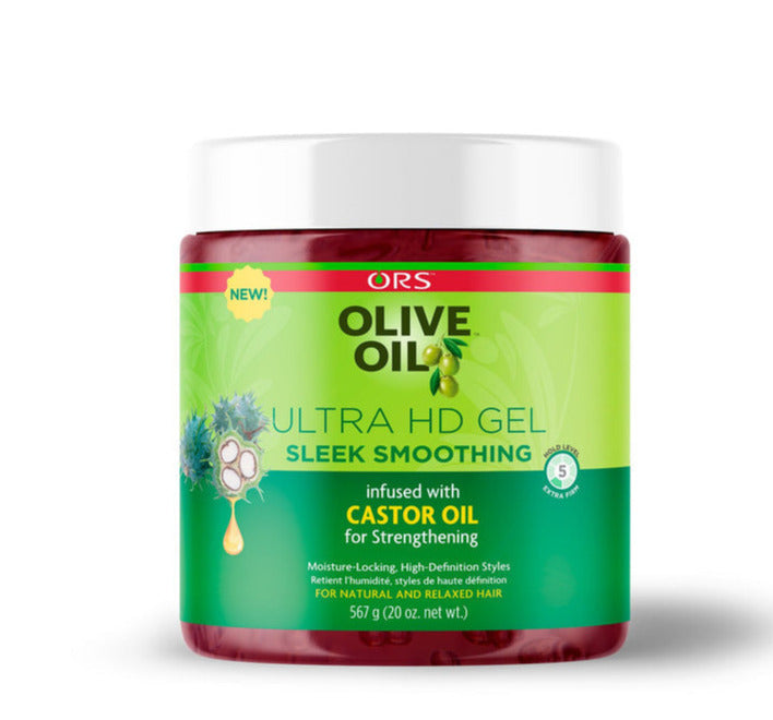 ORS Olive Oil Ultra HD Gel Sleek Smoohting infused w/ Castor Oil 567g ORS