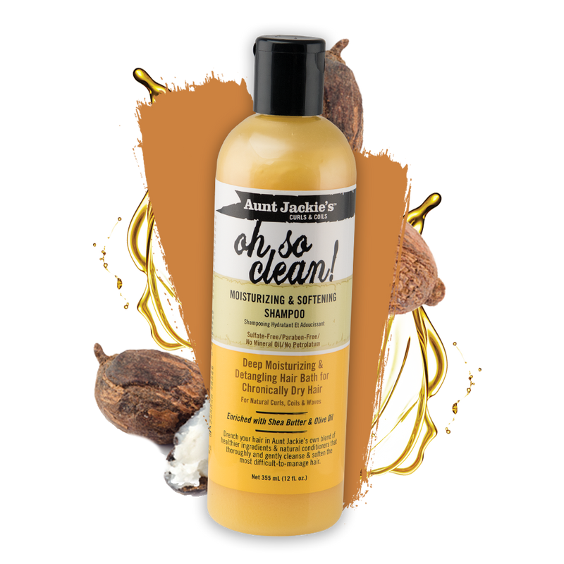 Aunt Jackie's Oh So Clean Shampoo 355ml Aunt Jackie's