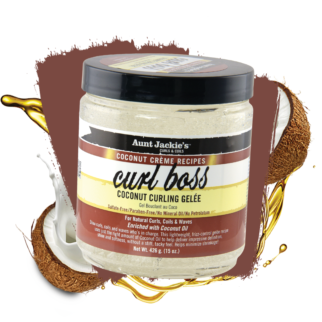 Aunt Jackie's Coconut Cream Curl Boss Curling Gelée 426g Aunt Jackie's