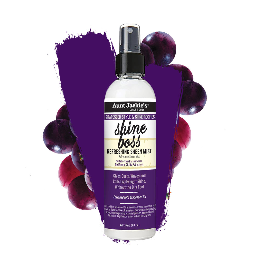 Aunt Jackie's Grapeseed Shine Boss Refreshing Sheen Mist 120ml Aunt Jackie's