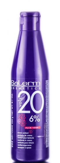 Salerm Developer Peroxide Oxidierungscreme Volume 20 with Aloe Vera 6% Salerm