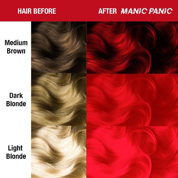 Manic Panic High Voltage Pillarbox Red Hair Color 118ml Manic Panic