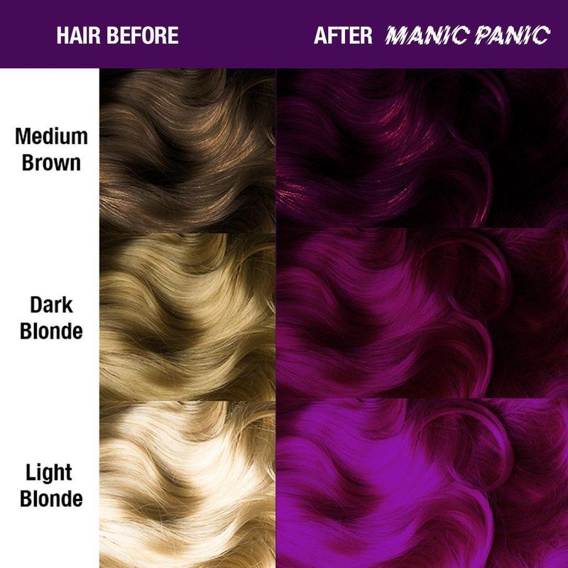 Manic Panic High Voltage Plum Passion Hair Color 118ml Manic Panic