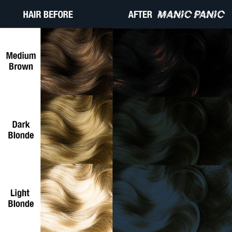 Manic Panic High Voltage Raven Hair Color 118ml Manic Panic